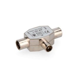 Edm Derivador TV 1 clavija + 2 bases metálico, acero inoxidable, 9.5 mm Precio: 2.50000036. SKU: S7916821
