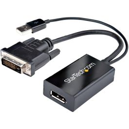 Adaptador DisplayPort a DVI Startech DVI2DP2 Negro Precio: 42.89999945. SKU: S55058287