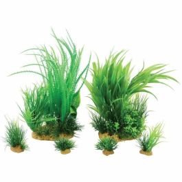 Zolux ZOL3336023522449 Plantas Artificiales para Acuario Plantkit Talla M Pack de 6