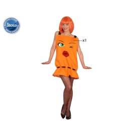 Disfraz de Botella de Butano para Mujer Adulto - Temática Broma, Vestido Naranja de Polyester Precio: 9.5000004. SKU: S1102394