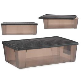 Caja 30L Elegance Gris Stefanplast 38X17CM (6 Unidades) Precio: 68.5899995. SKU: B1ASH3WBCE