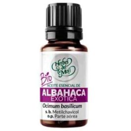 HERBES DEL MOLI Aceite Esencial de Albahaca Exótica 10 ml Eco - Digestivo y Antiinflamatorio Precio: 7.7899998. SKU: B1BK789YDH