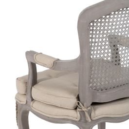 Sillón Gris-Beige Dm-Madera Salón 58 X 52 X 98,50 cm