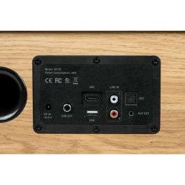 Thomson WS702 Altavoz Inalámbrico Bluetooth 150W Madera, con conexiones RCA, USB, AUX-IN y entrada de audio para TV