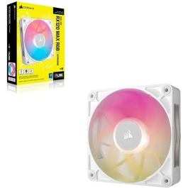 Corsair CO-9051037-WW Kit de inicio con ventilador iCUE LINK RX120 RGB Max White para Refrigeración de PC