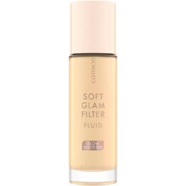Catrice #010-fair Iluminador SOFT GLAM FILTER Fluid Glow Booster, Tono Fair, Prebase Luminosa, Vitamina E y Escualeno, 30 ml