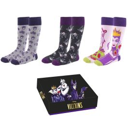 Set 3 calcetines Villanas Disney Precio: 14.49999991. SKU: B176F4QR8Q