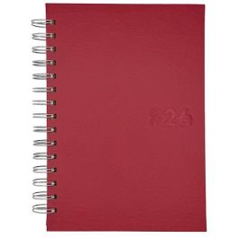 Didex 21Dz Agenda Boston Espiral Roja Día Página 14.5x21 cm Fin de Semana Agrupado 2026 Precio: 2.95000057. SKU: B1K39VRG5D