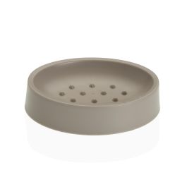 Set Disp.+Vaso+Jabonera Beige Versa 6X16CM (2 Unidades) Set Disp.+Vaso+Jabonera Beige Versa 6X16CM (2 Unidades)