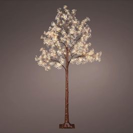 Lumineo Árbol LED Gypsophila Purpurina IP44 180cm 180 LEDs - Interior/Exterior