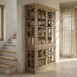 Vitrina Madera de Pino Salón 120 X 40 X 195 cm Precio: 1900.0025. SKU: B1ENRF8DMC