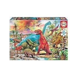 Educa Puzzle 100 Dinosaurios 13179