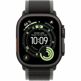 Apple Watch Ultra 3 Titanium Cellular 49mm, Trail Loop Negro/Gris Carbón M/L