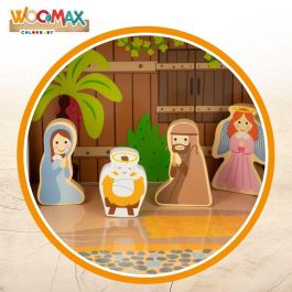 Belén de Navidad Woomax Madera 29,5 x 16,5 x 22 cm (20 Piezas) (6 Unidades) Belén de Navidad Woomax Madera 29,5 x 16,5 x 22 cm (20 Piezas) (6 Unidades)