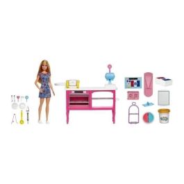Barbie Playset Panadería con Muñeca y 18 Accesorios: Máquina Donuts, Croissants, Horno - Para Niños +5 Años Barbie Playset Panadería con Muñeca y 18 Accesorios: Máquina Donuts, Croissants, Horno - Para Niños +5 Años