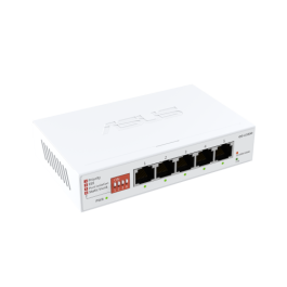 Asus 90IG09Z0-MO3B00 Switch No Administrado 2.5G Ethernet Puertos 5, Blanco