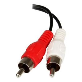 Cable Audio Jack (3,5 mm) a 2 RCA Startech MUFMRCA Negro 0,15 m Precio: 6.9972122. SKU: S55057394