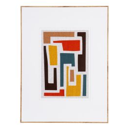 Cuadro Abstracto 2/M Madera Impreso 60 X 3 X 80 cm