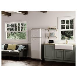 Smeg TSF01BLEU Toaster 2 Ranuras Compacto Estilo 50s Negro Brillo Alto