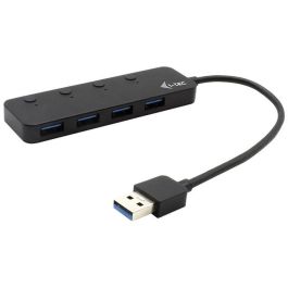 Hub USB 4 Puertos i-Tec U3CHARGEHUB4 Negro Precio: 19.49999942. SKU: S55008583