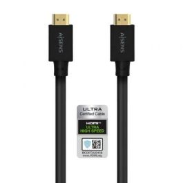 Aisens Cable HDMI V2.1 Premium Alta Velocidad 8K@60Hz 48Gbps, Ethernet, Conectores Oro 24K, 5m
