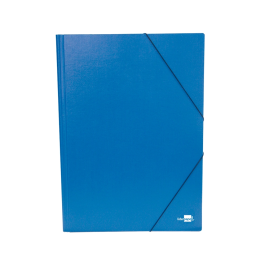 Liderpapel Carpeta planos A2 cartón gofrado N 12 azul 535x745mm
