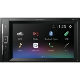 Pioneer DMH-A240DAB - Radio Coche 2 DIN 6.2" Táctil con DAB/DAB+, Bluetooth, USB, Compatible Android/iOS, 200W