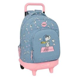 Safta Mochila Grande Con Ruedas Compact Extraíble Snoopy 33x45x22cm Precio: 59.88048. SKU: B1EFSNPKBR