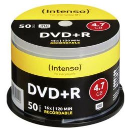 DVD+R INTENSO 4111155 (50 Unidades) Precio: 33.4999995. SKU: B1KCAW7XTV