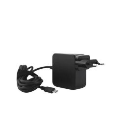 CoreParts Adaptador de Corriente USB-C 45W para Laptops y Dispositivos Móviles, 5V-20V, PD, Enchufe EU & UK