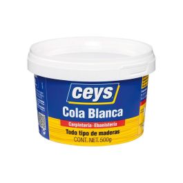 Ceys Cola Blanca para Madera, Bote 1/2 kg - Ideal para Encolado, Montaje y Bricolaje Precio: 5.50000055. SKU: S7908734