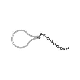 Edm Tirador de Cisterna de WC Anilla Blanco Aluminio Metacrilato Precio: 4.49999968. SKU: S7914708