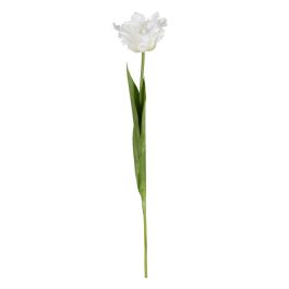 Flor Tulipán Blanco Tejido Decoración 63 cm Precio: 8.47. SKU: B16AG2858Q