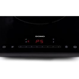 Domo DO332IP Placa de Inducción 1 Fuego 2000W, Pantalla Táctil, Temporizador 3h, 8 Niveles Potencia, Plato 20cm Cerámica