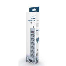 GEMBIRD Base Múltiple SPG6-B-6C con 6 Tomas AC y Cable de 1,8 m Precio: 11.49999972. SKU: S5610923
