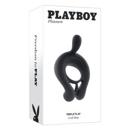 Anillo para el Pene Playboy Playboy Negro