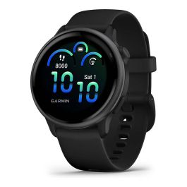 Garmin Vívoactive 6 Reloj Inteligente GPS 42 mm Pantalla AMOLED Táctil 1.2'' 390x390 píxeles 8 GB WiFi Negro con Correa de Silicona Precio: 291.9900005. SKU: B1J4LZBLZQ