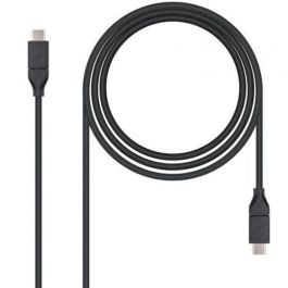 Cable USB-C 3.1 NANOCABLE USB 3.1, 1m Negro 1 m Precio: 7.58999967. SKU: S0224329