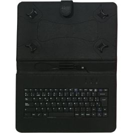 Funda para Tablet Talius CV-3006 Negro Qwerty Español