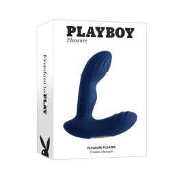 Vibrador Anal Negro Playboy Azul