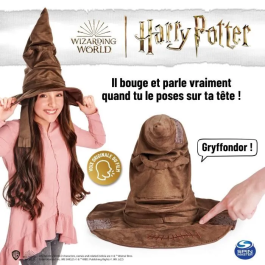 Spin Master Sombrero Mágico Interactivo Wizarding World Bilingüe Francés/Inglés 5+ Años