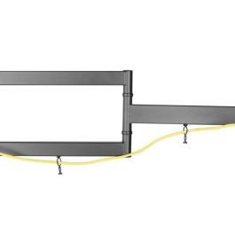 EQUIP Soporte Pared Vesa EQ650341 para Pantallas hasta 55" (139.7 cm) Negro