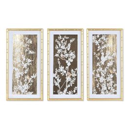 Cuadro Oriental DKD Home Decor Dorado 3.5 x 60 x 30 cm (3 Unidades) Precio: 56.6900004. SKU: B18SLPNX3R