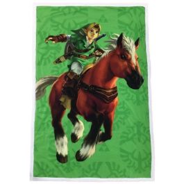 Zelda AAAPQ17652 Manta Sherpa - Diseño Link y Epona - 100 x 150 cm Precio: 34.50000037. SKU: B18N4PVMHF