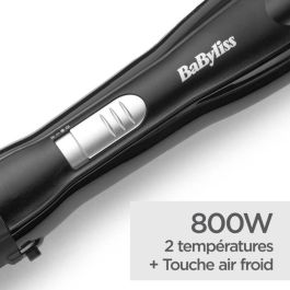 Babyliss Cepillo de Aire AS82E Shape & Smooth 800W con Cabezales Intercambiables para Peinado y Suavizado
