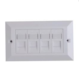 Lanview Placa Frontal CAT6 4 Puertos Tipo UK 146x86mm Precio: 10.50000006. SKU: B1A4TJ7CA6