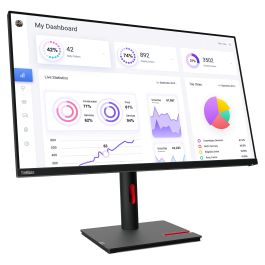 Lenovo ThinkVision T32p-30 Monitor 31.5" 4K UHD IPS 6ms 16:9 Negro con USB-C (90W), HDMI 2.0, DP 1.4
