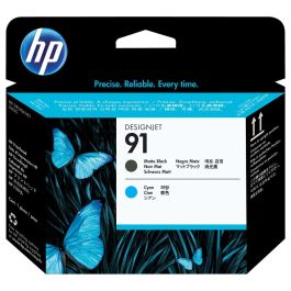 HP Designjet Z6100 cabezal de impresion Negro Mate y Cian nº91 DESC