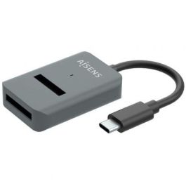 AISENS - USB-C DOCK M.2 (NGFF) ASUC-M2D012-GR SATA/NVME A USB3.1 GEN2, GRIS