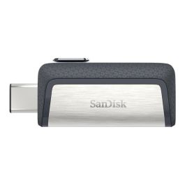 SanDisk - Unidad Flash USB 3.1 Ultra Dual Drive, 256 GB, USB Tipo C y USB-A, USB On-The-Go (OTG), Sandisk Memory Zone